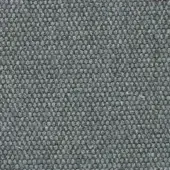 Gray fabric texture with repeating raised circular pattern, heathered tonal variations, and matte finish; sample labeled "swan > fabric (f) > f 952 21".